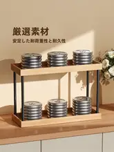 キッチン用マルチ機能デスクトップ収納ラック【多層式・高い美観・コンパクトデザイン】