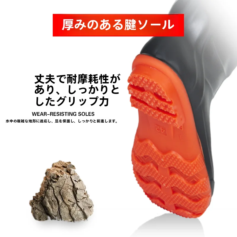 耐久性のある厚手防水フィッシングパンツ【男女兼用・ハーフタイプ・撥水加工】（セットアップ対応）