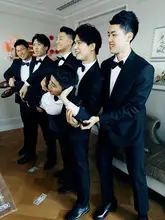 男性用フォーマルスーツ【秋冬用・ベスト付き・結婚式・伴郎服】（セットアップ対応）