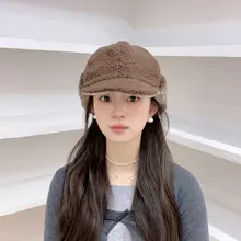 冬季用フリース飛行帽【防寒・耳あて付き・男女兼用】