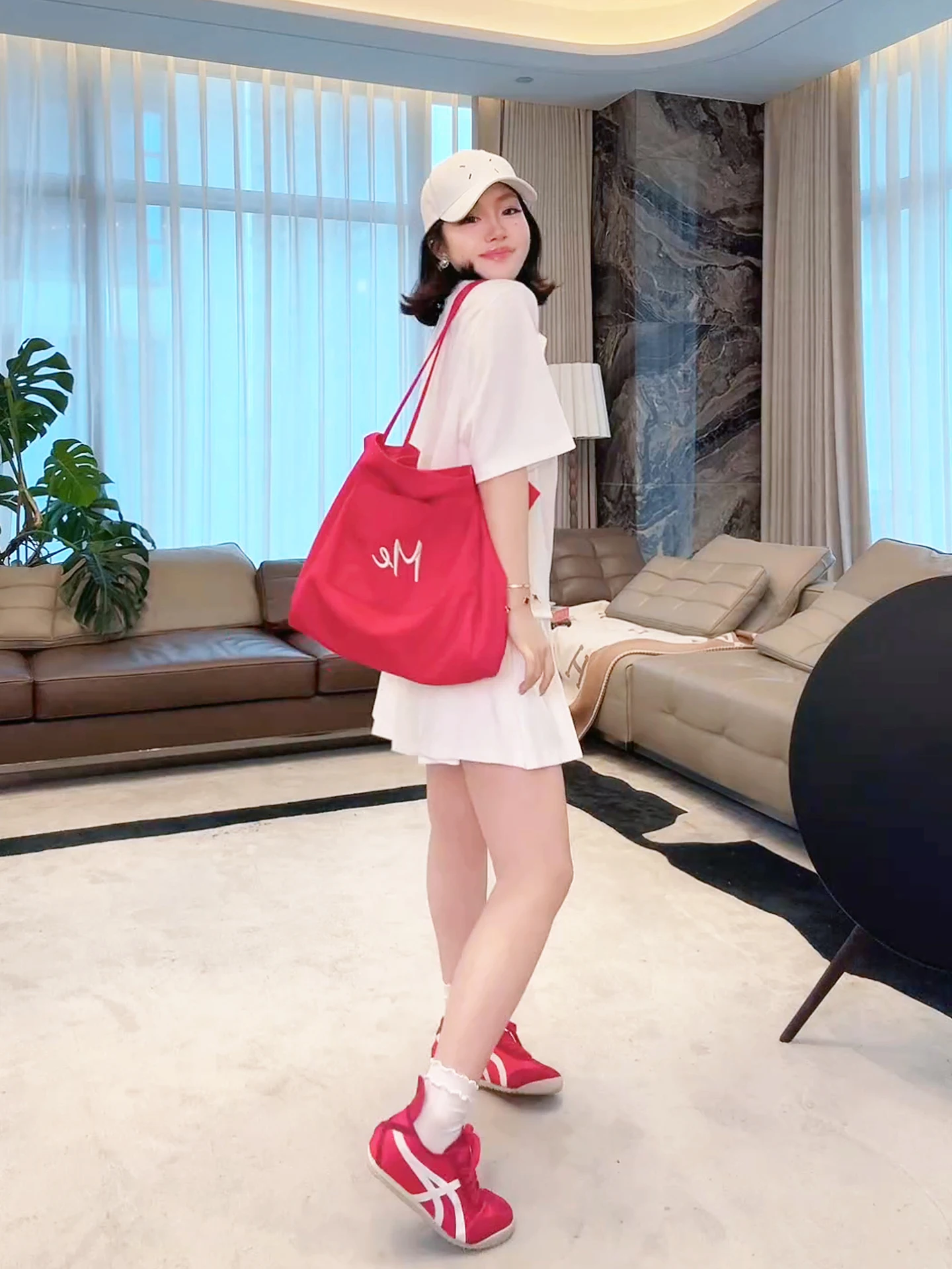 MEHOMEYANG カジュアルセットアップのサイズ選びのコツ：パンツスカートの実用性とフィット感を解説