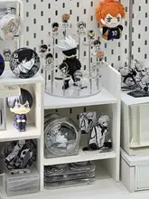 デスク用コーナー収納ラック【書籍・文房具用・コンパクトデザイン】