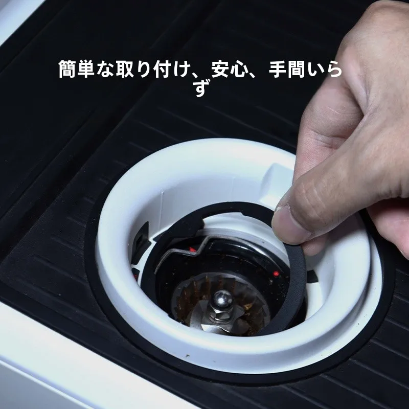 磨豆機用シリコン密封リング：飛粉防止と清掃性を実現するBreville铂富の専用設計