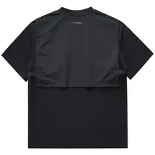 多ポケットデザインの半袖Tシャツ【機能性・カジュアルスタイル・メンズ】（セットアップ対応）