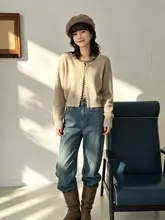 デザインのニットセーター【秋用・スリムフィット・ハイネック】