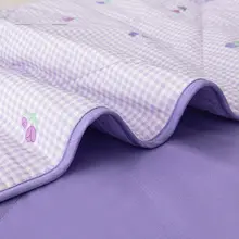 純綿 夏用肌掛け布団 夏季使用 抗菌 洗濯可能