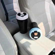 可愛いミニ車載ゴミ箱【カートゥーンデザイン・多機能収納】