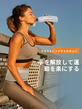 軽量ランニングスマホポーチ【男女兼用・ストレッチ・隠しウエストバンド】
