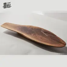 シンプルで創造的な無垢材茶盤【家庭用・乾燥浸水用】