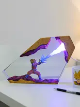 手作り 孫悟空の亀派気功デスクランプ【ドラゴンボール アニメ関連・インテリア小物】