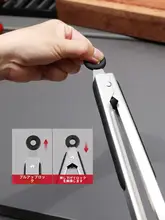 fireplus ステンレス製 バーベキュークリンチングトング【アウトドア・家庭用・長尺タイプ】
