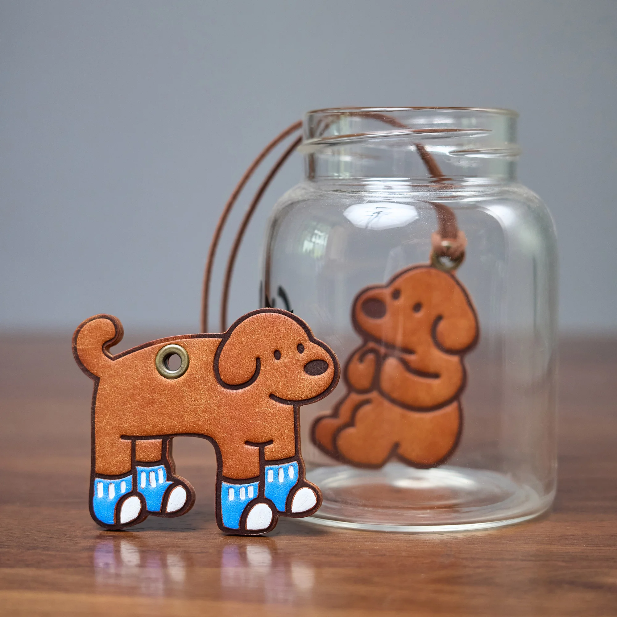 かわいい小犬のキーホルダー：ユニークなアクセサリーとしての実用性とデザインのバランス
