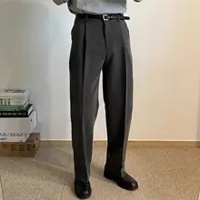 ワイドスラックス メンズ ドレープ きれいめ 上品 着回し トレンド