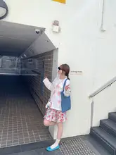 デザイン性のある花柄プリーツスカート【女性用・痩せて見える・春夏向け】