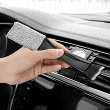 クリーニングブラシ 車内装 清掃ツール ブラシ 柔らかい毛