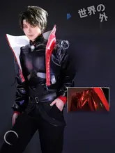 コスプレ衣装 星際群星デザイン【皮ジャンプスーツ・ウィッグ付き】
