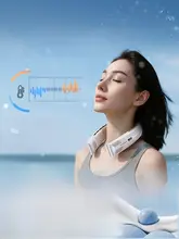 首掛けファン【USB充電・超静音・ポータブル・冷却機能】