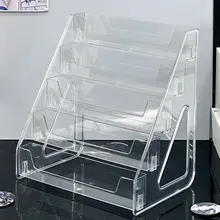缶バッジスタンド 透明アクリル ミニ スクエア 階段状 ステージ グッズディスプレイ コレクション収納