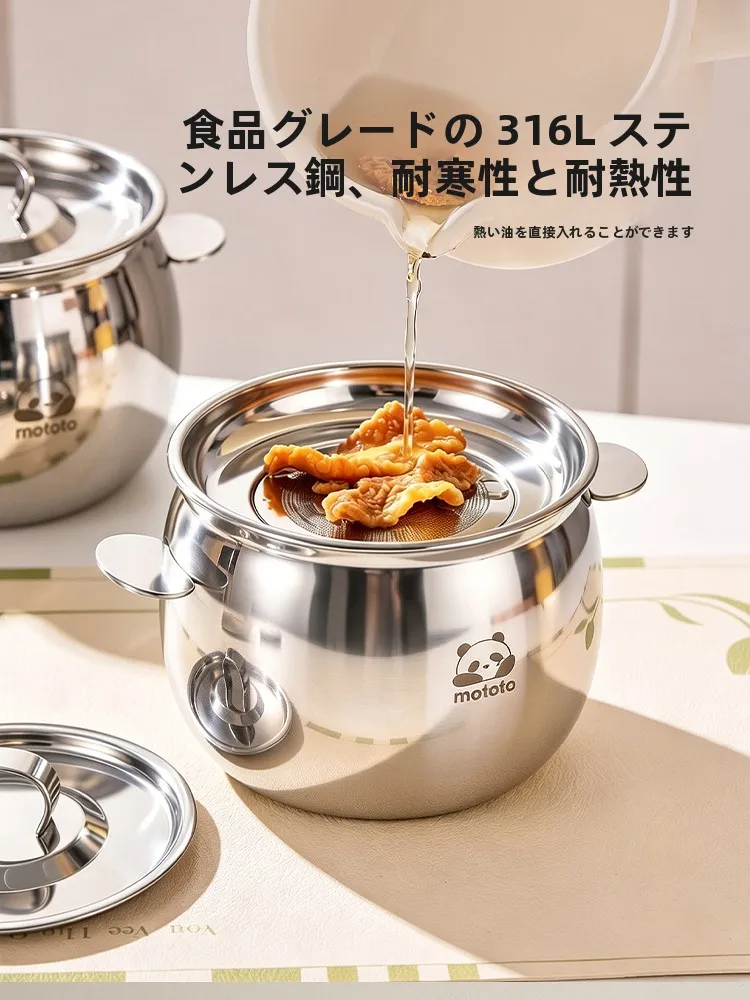 高温に耐える食品用ステンレス製調味料入れ：スパイスや辣椒油に最適な実用性と耐久性の検証