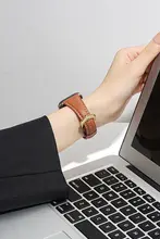 Apple Watch バンド レディース 本革 秋冬 上品 個性的 「iserisewatch」
