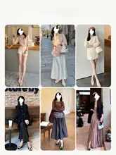女性用低ヒールパンプス【春用・水晶装飾・黒・ラウンドトゥ・太ヒール】