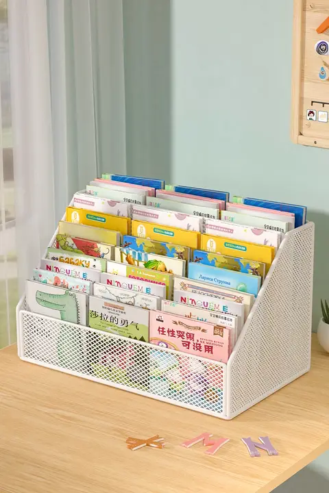 小さな本棚 子供用 デスク トピック 収納ボックス オックスフォードツリー 整理ボックス 赤ちゃん 簡易収納ラック