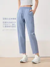 361° 夏用 レディース ストレートランニングパンツ【通気性・軽量・ウエストゴム】