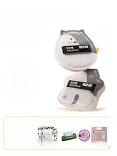 パウダーパフ マシュマロ 猫モチーフ パウダー用 ふわふわ ファンデーション節約 仕上げ用
