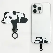 回転式金属クリップ付きスマホストラップ【牛津布・薄型・頑丈な固定具】
