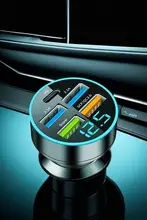 車載充電器【急速充電・USBおよびPD充電ポート・シガーソケット対応】
