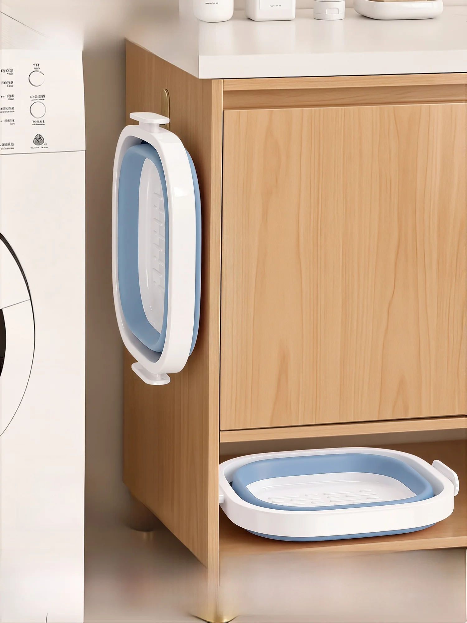 中古水槽と折りたたみ式洗面器を比べて、本当に省スペースで使えるのはどれ？