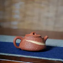 全手作り 粗陶製石瓢壷【功夫茶具・名陶】