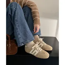 デザイン性抜群！レディース コーディネートしやすい レースアップフラットシューズ【通勤・カジュアル・スポーツ】