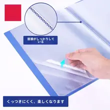 得力 A4用10ポケット透明ファイル【ビジネス用途・ドキュメント収納】