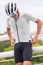 男性用ショートスリーブサイクリングウェア【黒・ファッション・速乾・ロードバイク・マウンテンバイク】
