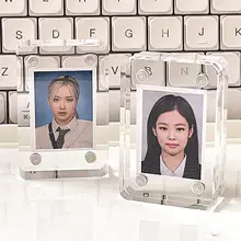 磁吸式ミニカードボード用アクリル角丸フォトフレーム【シンプルデザイン・インスタ用・透明】