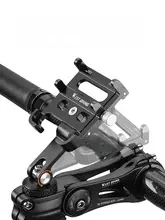 自転車用アルミ合金スマートフォンホルダー【マウンテンバイク・ロードバイク用・振動防止】