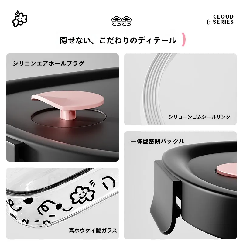 電子レンジ対応ガラス製ランチボックス：ホワイトデーに贈る実用的なプチギフト