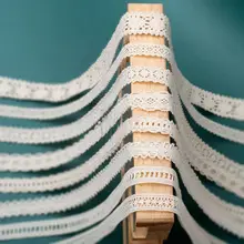 両面コットン編みレーステープ【DIY手作り服飾・装飾用】