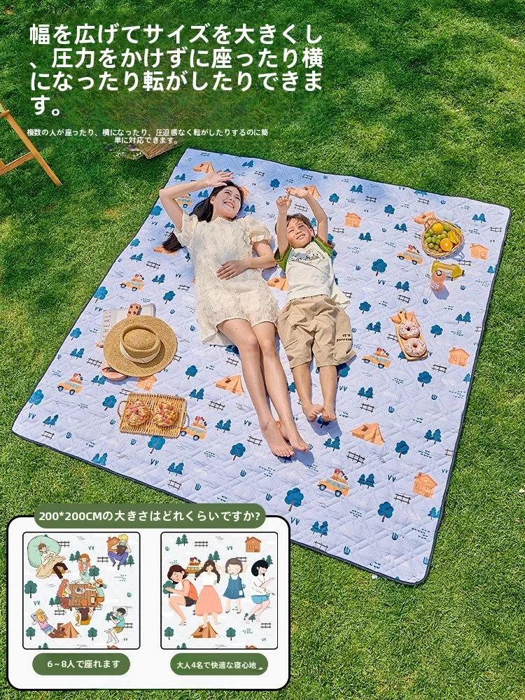 Urbanwave 防潮ポータブルマット：ファミリー向けアウトドアで寒さ対策を実現