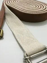 初心者向け エココットン ヨガストラップ【ストレッチ補助・ハタヨガ用】