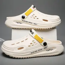 夏用 メンズ サンダル【防滑・防臭・トレンドデザイン・クロッグスタイル】（セットアップ対応）