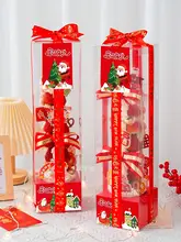 クリスマスストロベリー＆ドリアンタワーケーキ用ギフトボックス【新年のクリームケーキ・デザートカップオプション】
