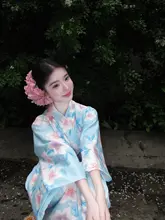 日本改良型和服【レトロスタイル・写真撮影用・女の子用】