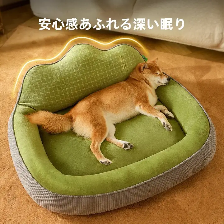 犬用ベッド【通年使用・耐摩耗・冬用保温・中小型犬向け・猫用にも適応】