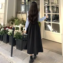 バタフライリボン付きドレス【長袖・コントラストカラー・大きいサイズ・セットアップ対応】