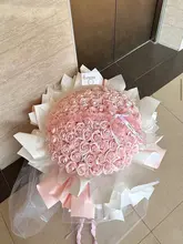 高級感あるローズブーケ【アートフラワー・香り付き・ギフト対応】