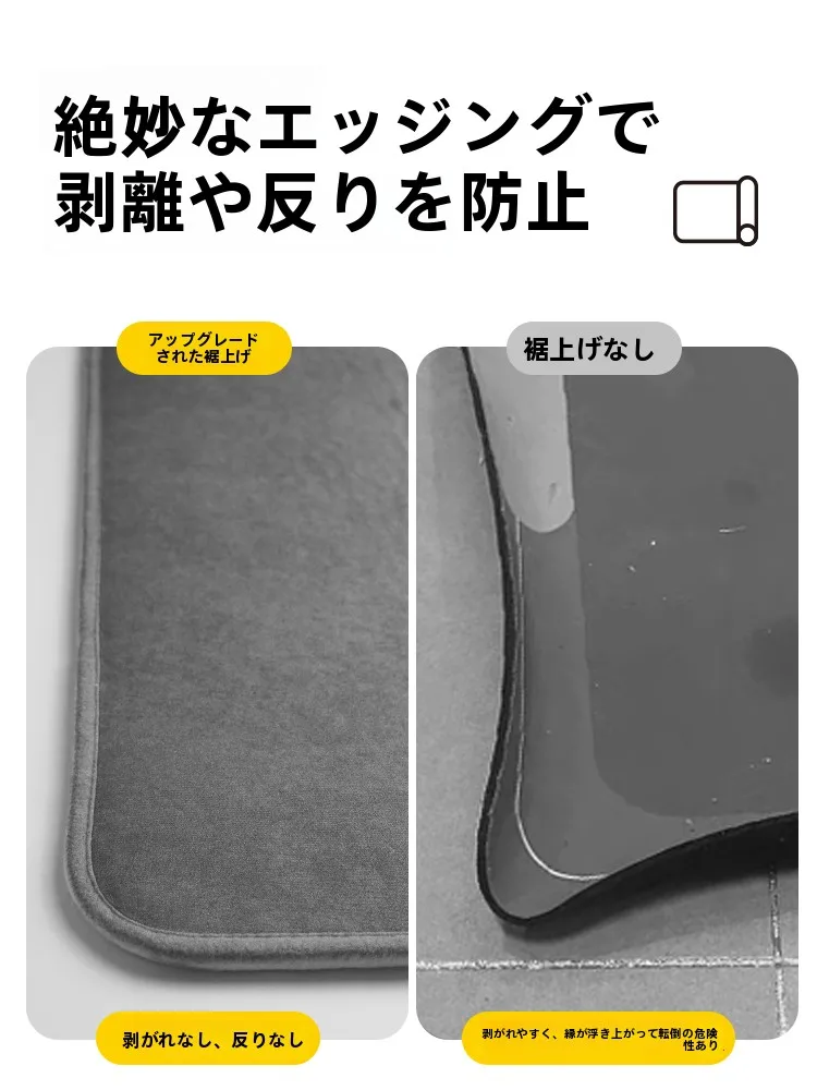 吸水性高い浴室マット：シリカゲル製で防滑・エッジング付きの実用性を徹底検証