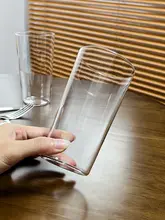 超薄型 ガラス水杯【日本風・多用途・海波デザイン】