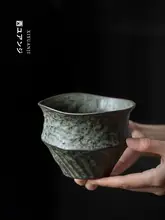 美しい青銅の点模様のティー洗浄器【復古スタイル・茶道用・家庭用】